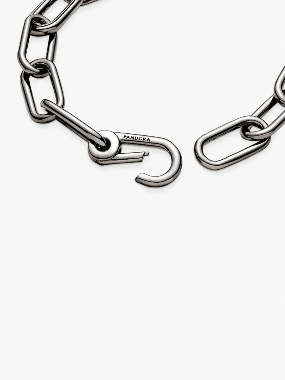 Pandora Silver Rectangular Link Bracelet - Picture 4 of 6